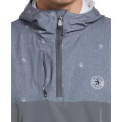 Original Penguin 1/4 Zip Printed Pete Wind Hoodie -Sportswear-Original Penguin 14 Zip Printed Pete Wind Hoodie Original Penguin 3 693bc856 780a 46e0 8bb3 af4a299c85cd
