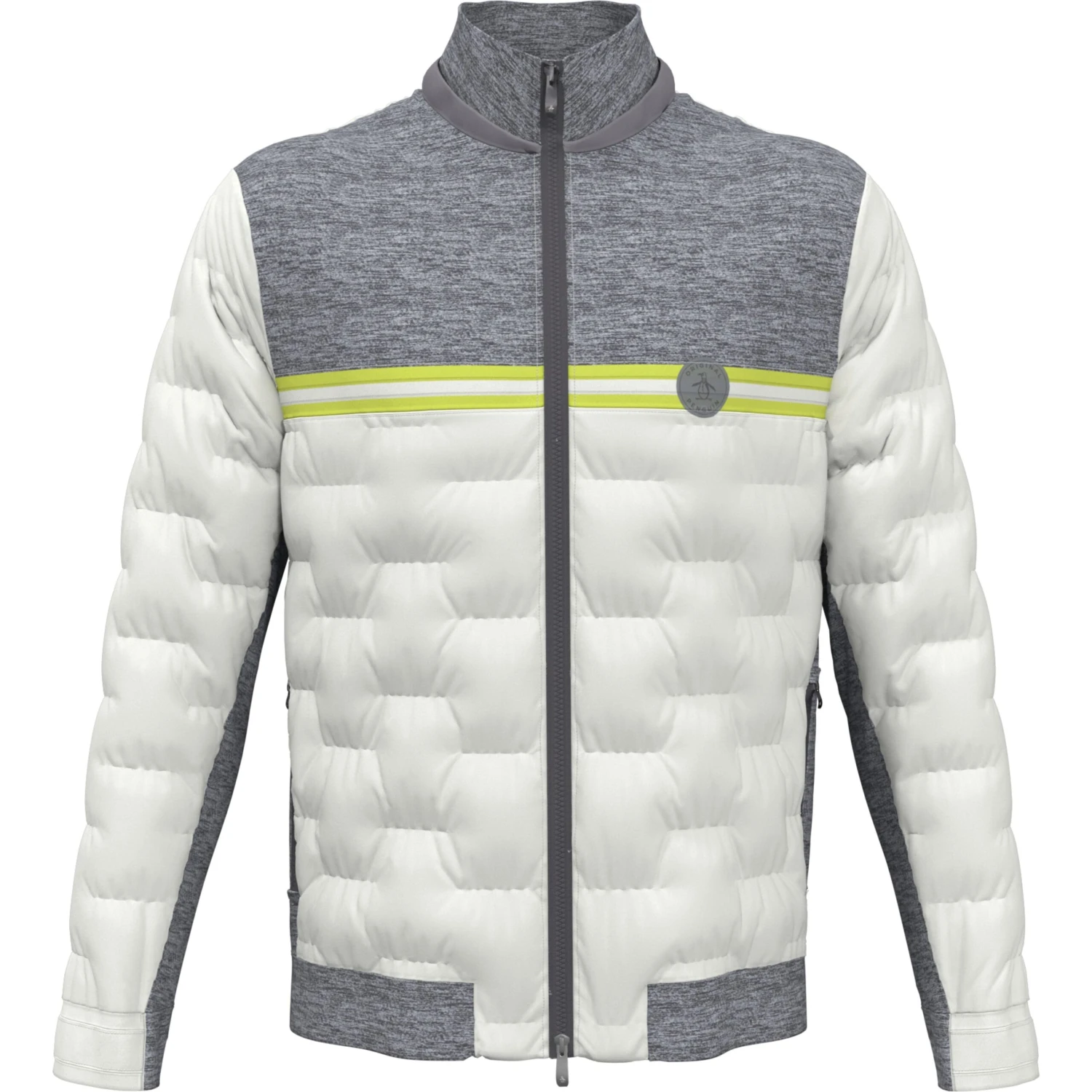 Original Penguin 80's Mixed Media Blocked Golf Jacket 1 Original Penguin 80's Mixed Media Blocked Golf Jacket