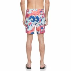 Original Penguin Abstract Floral Swim Shorts 5 Original Penguin Abstract Floral Swim Shorts -Sportswear-Original Penguin Abstract Floral Swim Shorts Original Penguin 3