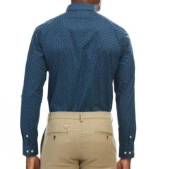 Original Penguin Amberglow Gold Print Button Down -Sportswear-Original Penguin Amberglow Gold Print Button Down Original Penguin 3