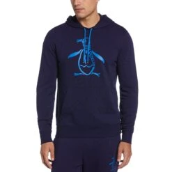 Original Penguin Big Pete Logo Fleece Hoodie