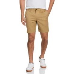 Original Penguin Big & Tall Premium Slim Fit Stretch Short