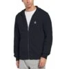 Original Penguin Big & Tall Sticker Pete Full Zip Fleece Hoodie