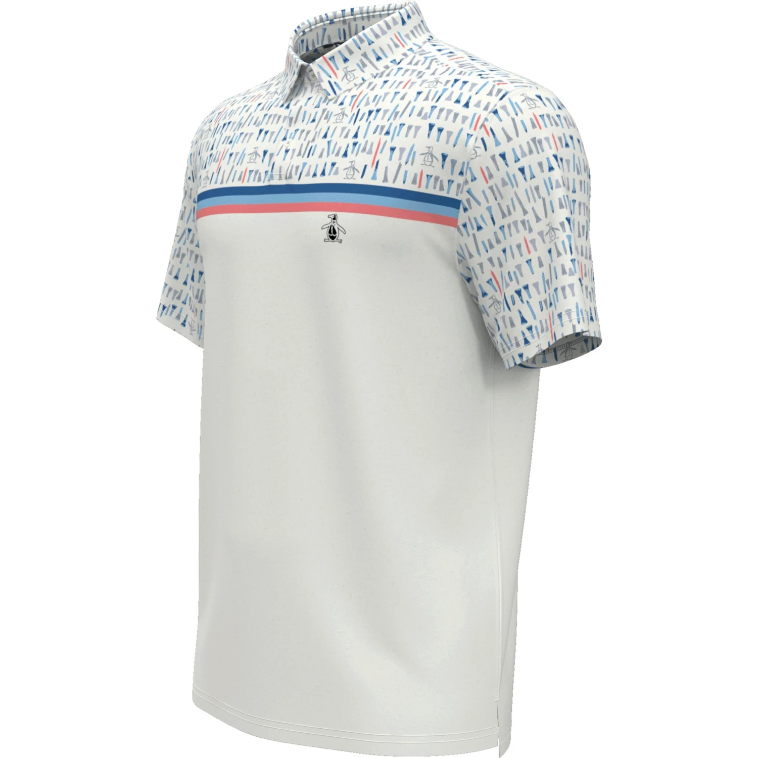 Original Penguin Broken Tees Novelty Block Golf Polo 5 Original Penguin Broken Tees Novelty Block Golf Polo - Image 5