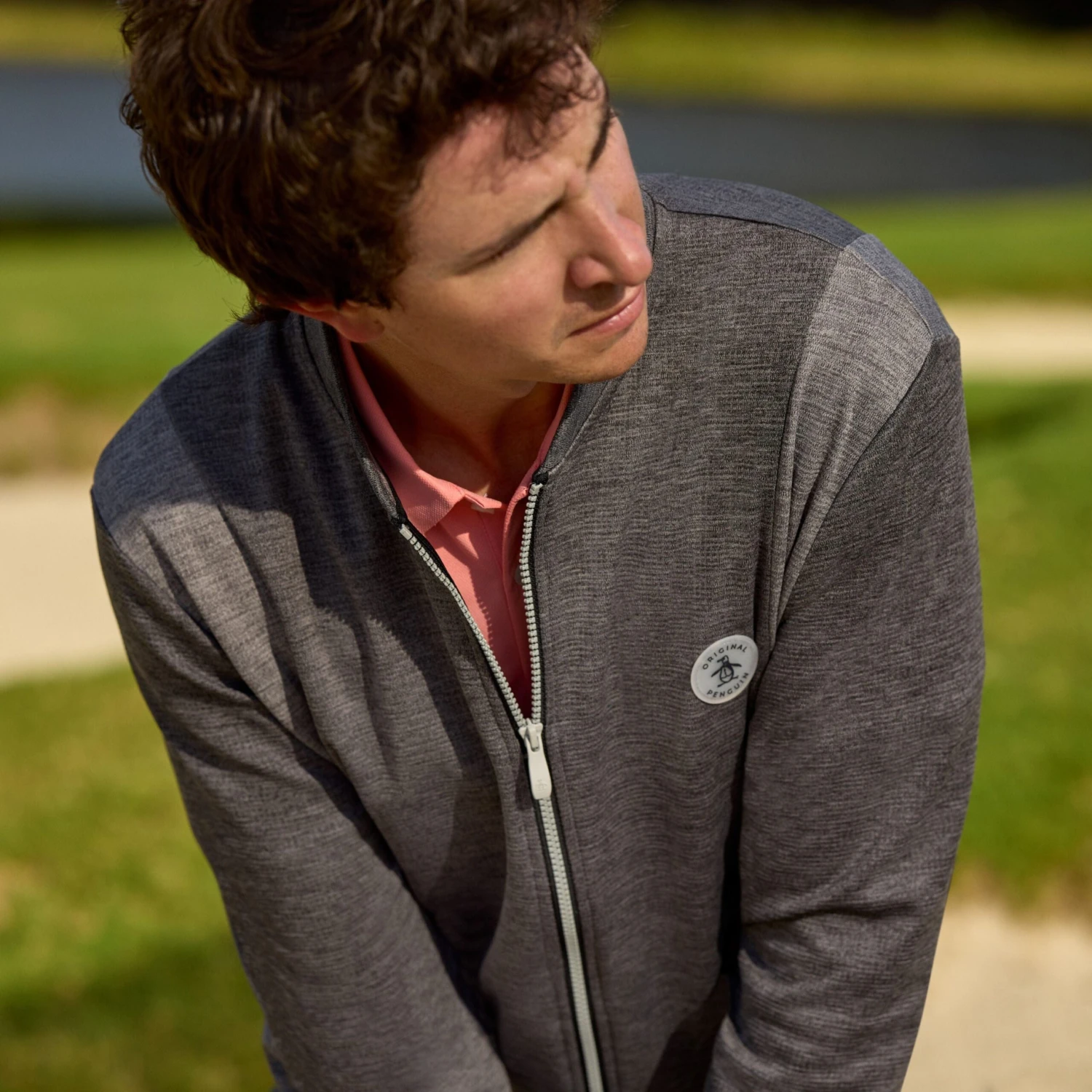 Original Penguin Color Block 80's Bomber Jacket 2 Original Penguin Color Block 80's Bomber Jacket - Image 2