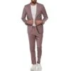 Original Penguin Dusty Rose Wool Blend Two Piece Suit