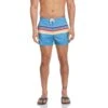 Original Penguin Engineered Stripe Box Swim Short