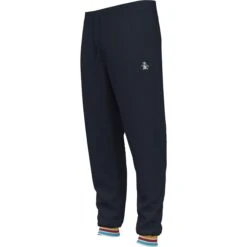 Original Penguin Fleece Jogger With Flat Knit Trim 5 Original Penguin Fleece Jogger With Flat Knit Trim -Sportswear-Original Penguin Fleece Jogger with Flat Knit Trim Original Penguin 3