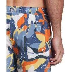 Original Penguin Floral Print Swim Short -Sportswear-Original Penguin Floral Print Swim Short Original Penguin 4