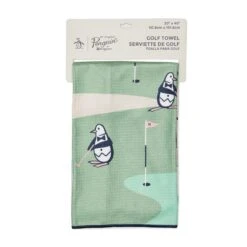 Original Penguin Golf Course Waffle Towel -Sportswear-Original Penguin Golf Course Waffle Towel Bright White Original Penguin 3