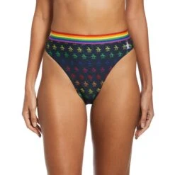 Original Penguin High Waist Pride Bikini Bottom