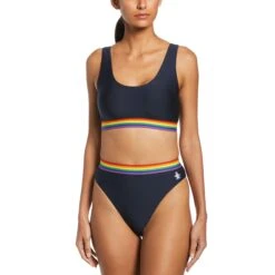 Original Penguin High Waist Pride Solid Bikini Bottom -Sportswear-Original Penguin High Waist Pride Solid Bikini Bottom Original Penguin 3