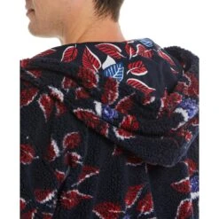 Original Penguin Leaf Print Sherpa Hoodie -Sportswear-Original Penguin Leaf Print Sherpa Hoodie Original Penguin 4