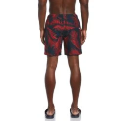 Original Penguin Leaf Print Swim Short -Sportswear-Original Penguin Leaf Print Swim Short Original Penguin 3