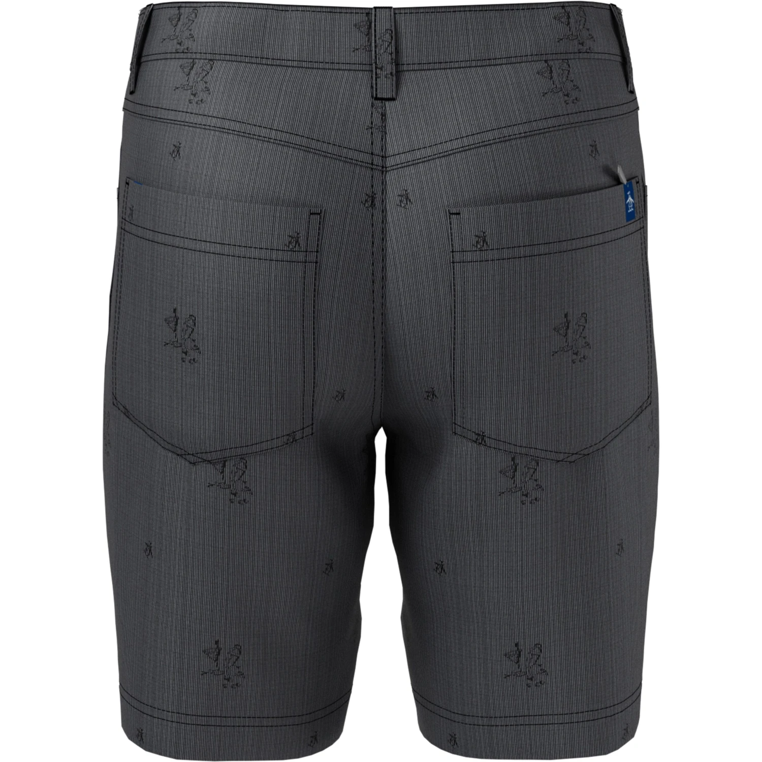 Original Penguin Martini Print 5-Pocket 8" Golf Short 2 Original Penguin Martini Print 5-Pocket 8" Golf Short - Image 2