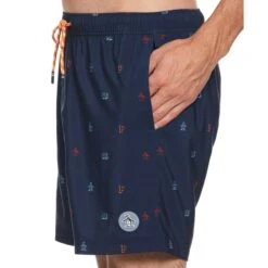 Original Penguin Mini Collegiate Print Swim Short -Sportswear-Original Penguin Mini Collegiate Print Swim Short Original Penguin 3 edbf1a12 a25e 4866 b71d 178a3f16217b