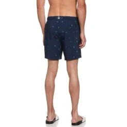 Original Penguin Mini Collegiate Print Swim Short -Sportswear-Original Penguin Mini Collegiate Print Swim Short Original Penguin 4
