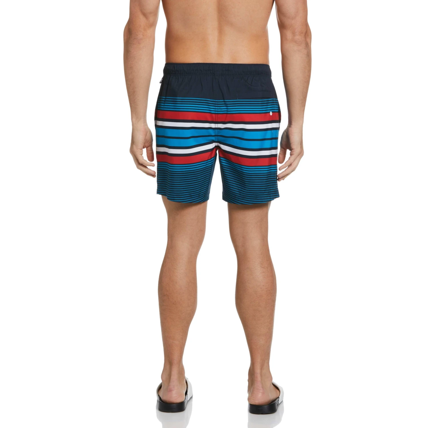 Original Penguin Multi Stripe Swim Short 2 Original Penguin Multi Stripe Swim Short - Image 2