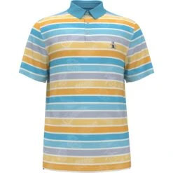 Original Penguin Original Resort Stripe Print Golf Polo