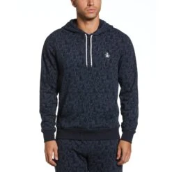 Original Penguin Pete Print Hoodie