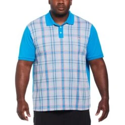 Original Penguin Plaid Front Polo
