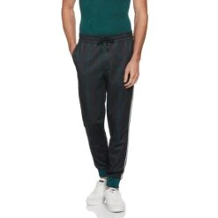 Original Penguin Plaid Track Joggers