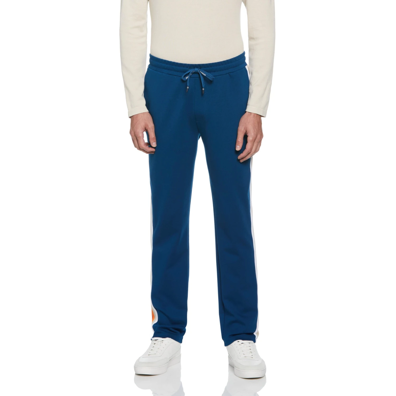 Original Penguin Ponte Side Stripe Jogger Trousers 1 Original Penguin Ponte Side Stripe Jogger Trousers