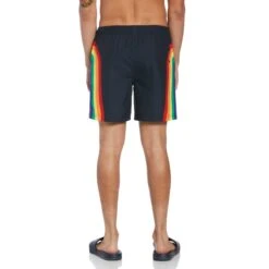Original Penguin Rainbow Pride Swim Shorts -Sportswear-Original Penguin Rainbow Pride Swim Shorts Original Penguin 3