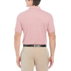 Sportswear-Original Penguin -Sportswear-Original Penguin Short Sleeve All Over Heritage Geo Print Polo Original Penguin 2