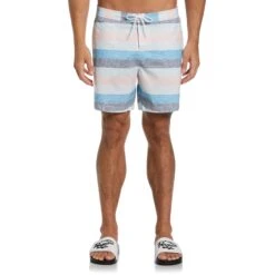 Original Penguin Stripe Swim Short