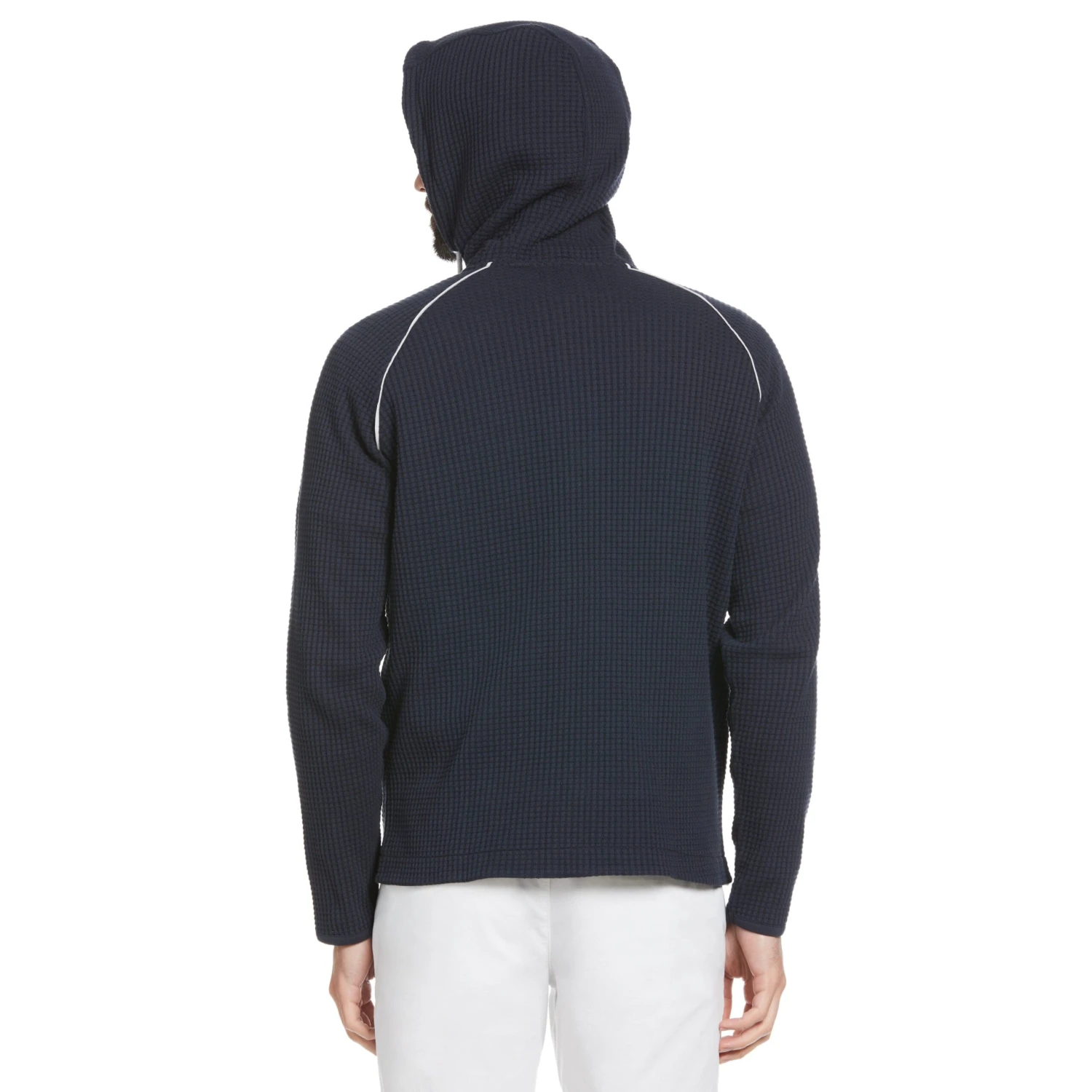 Original Penguin Waffle Knit Patch Hoodie 3 Original Penguin Waffle Knit Patch Hoodie - Image 3