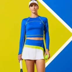 Original Penguin Women's Asymmetrical Color Block Skort