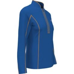 Original Penguin Women's Contrast Piping 1/4 Zip Golf Shirt 7 Original Penguin Women's Contrast Piping 1/4 Zip Golf Shirt -Sportswear-Original Penguin Womens Contrast Piping 14 Zip Golf Shirt Original Penguin 4