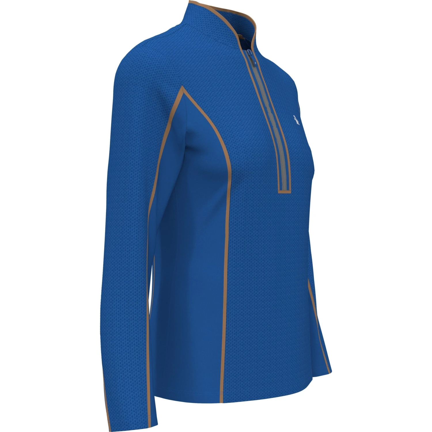 Original Penguin Women's Contrast Piping 1/4 Zip Golf Shirt 4 Original Penguin Women's Contrast Piping 1/4 Zip Golf Shirt - Image 4