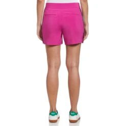 Original Penguin Women's Contrast Seam Side Snap Golf Shorts -Sportswear-Original Penguin Womens Contrast Seam Side Snap Golf Shorts Original Penguin 3 77f089a6 aa5b 4786 b172 3b860a0bd5dc