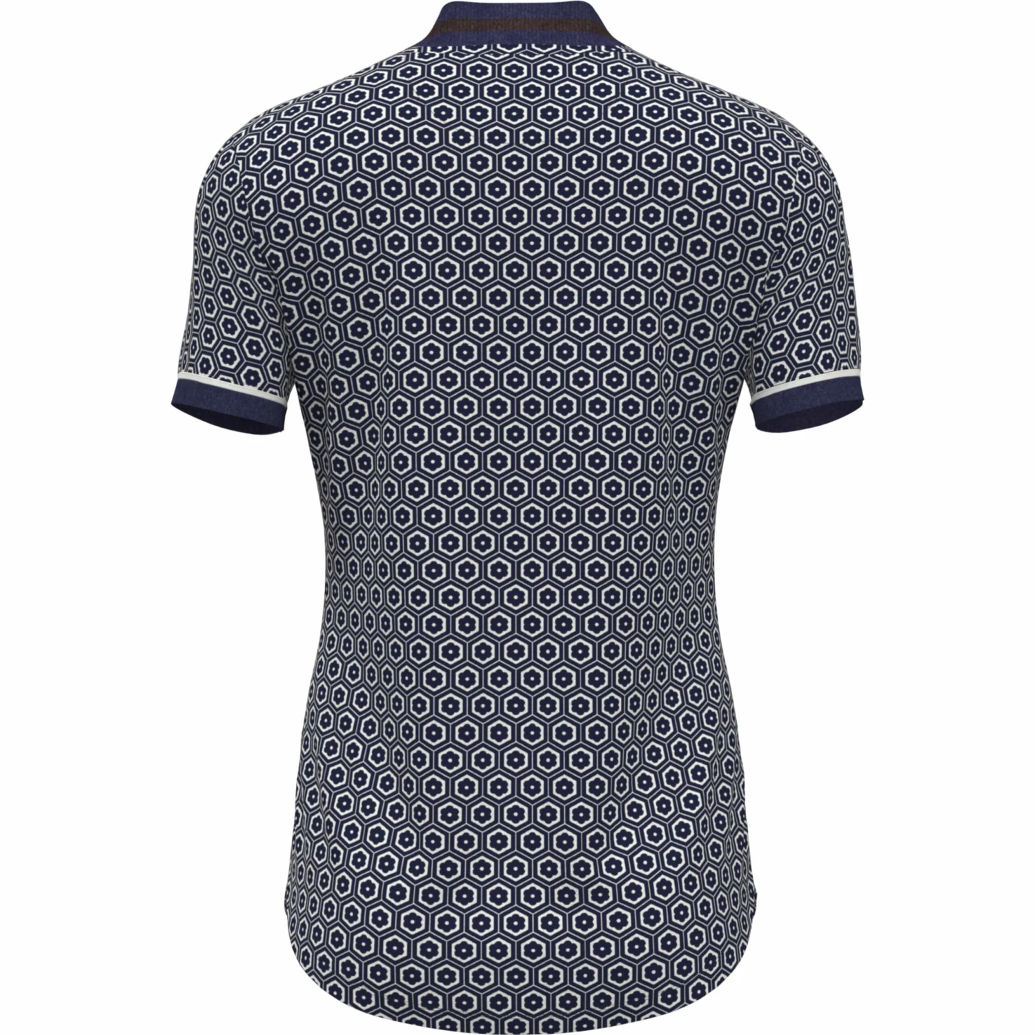 Original Penguin Women's Geo Blade Collar Golf Polo 2 Original Penguin Women's Geo Blade Collar Golf Polo - Image 2