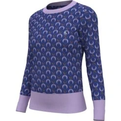 Original Penguin Women's Jacquard Floral Golf Sweater -Sportswear-Original Penguin Womens Jacquard Floral Golf Sweater Original Penguin 4