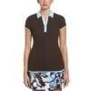 Original Penguin Women's Multi-Directional Rib Golf Polo