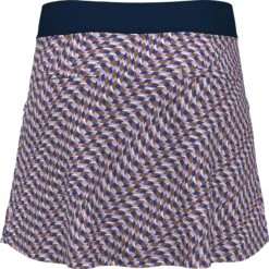 Original Penguin Women's Optical Print Color Block Golf Skort -Sportswear-Original Penguin Womens Optical Print Color Block Golf Skort Original Penguin 4